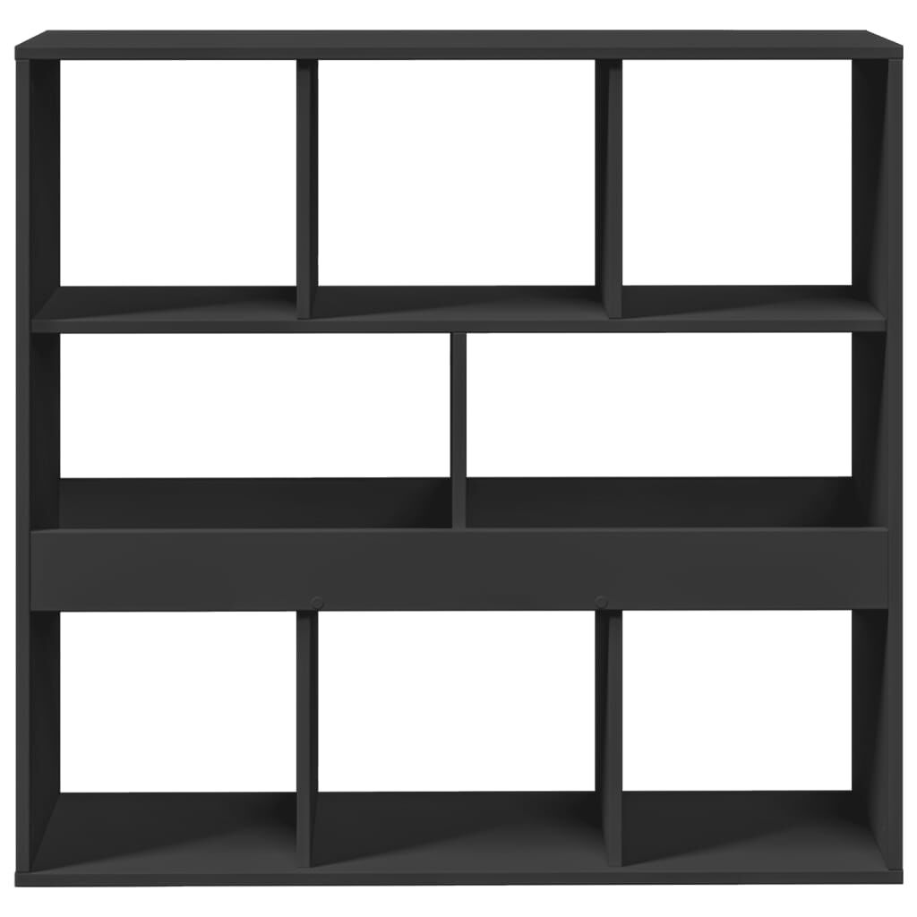 vidaXL Βιβλιοθήκη/Διαχωριστικό Χώρου Μαύρο 100x33x94,5 εκ.