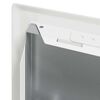 vidaXL Πάνελ Πρόσβασης 2 pcs Λευκό 20 x 20 cm Ατσάλι