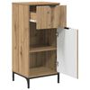 vidaXL Σετ Επίπλων Μπάνιου Καρό 3 pcs artisan δρυς 39.5 x 36 x 88 εκ