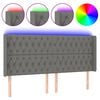 vidaXL &Kappa;&epsilon;&phi;&alpha;&lambda;ά&rho;&iota; &Kappa;&rho;&epsilon;&beta;&alpha;&tau;&iota;&omicron;ύ LED &Sigma;&kappa;&omicron;ύ&rho;&omicron; &Gamma;&kappa;&rho;&iota; 203x16x118/128&epsilon;&kappa;. &Upsilon;&phi;&alpha;&sigma;&mu;ά&tau;&iota;&nu;&omicron;