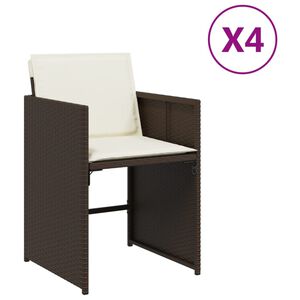 vidaXL &Kappa;&alpha;&rho;έ&kappa;&lambda;&epsilon;&sigmaf; &Kappa;ή&pi;&omicron;&upsilon; 4 &tau;&epsilon;&mu;. &Kappa;&alpha;&phi;έ &Sigma;&upsilon;&nu;&theta;. &Rho;&alpha;&tau;ά&nu; &Mu;&alpha;&xi;&iota;&lambda;ά&rho;&iota;&alpha;