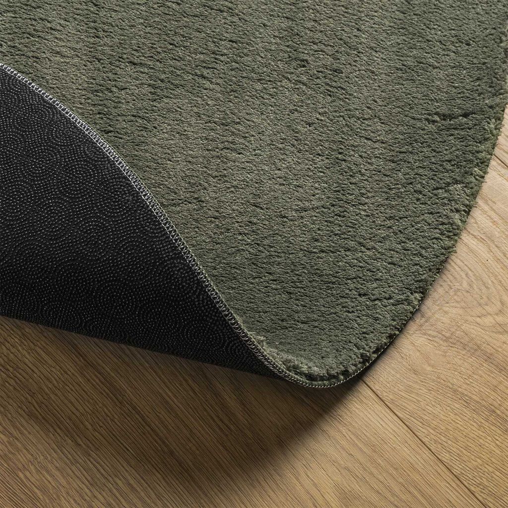 vidaXL Χαλί HUARTE Δασικό Πράσινο 80 x 150 cm Πολυεστέρας