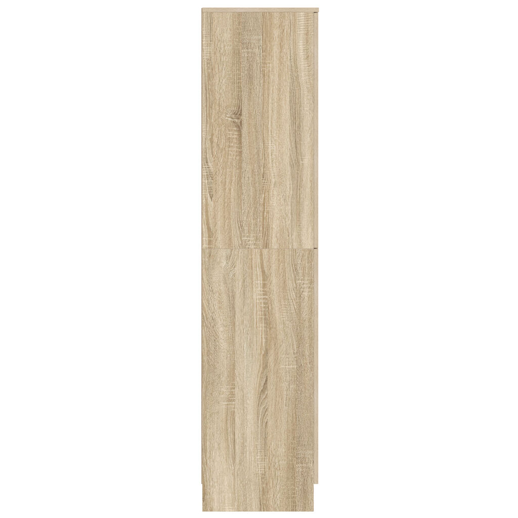 vidaXL Μπουφές Sonoma oak Μοριοσανίδες με φινίρισμα σε χρώμα Sonoma oak