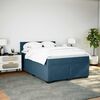 vidaXL &Kappa;&rho;&epsilon;&beta;ά&tau;&iota; Boxspring &mu;&epsilon; &Sigma;&tau;&rho;ώ&mu;&alpha; &Mu;&pi;&lambda;&epsilon; 160x200 &epsilon;&kappa;. &Beta;&epsilon;&lambda;&omicron;ύ&delta;&iota;&nu;&omicron;