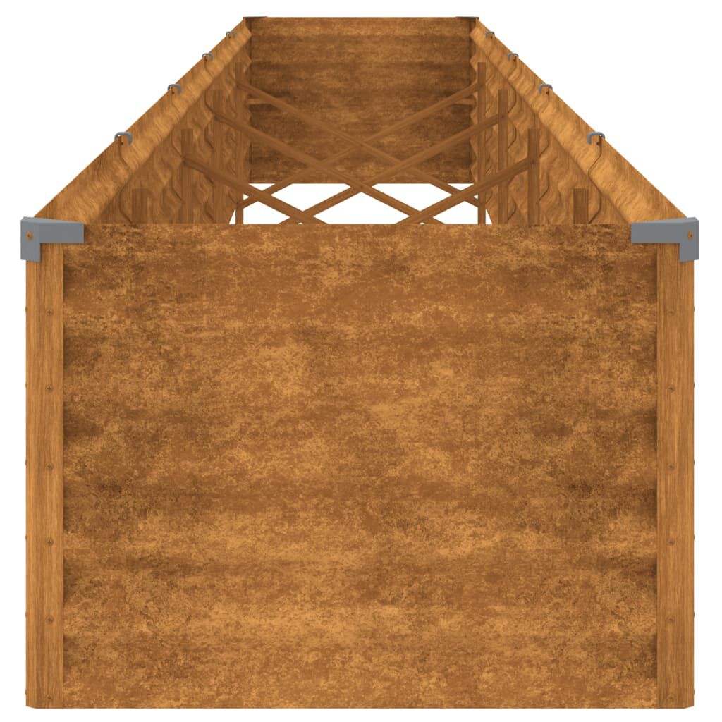 vidaXL Ζαρντινιέρα 482 x 50 x 36 εκ. από Ατσάλι Σκληρυθέν στον Αέρα