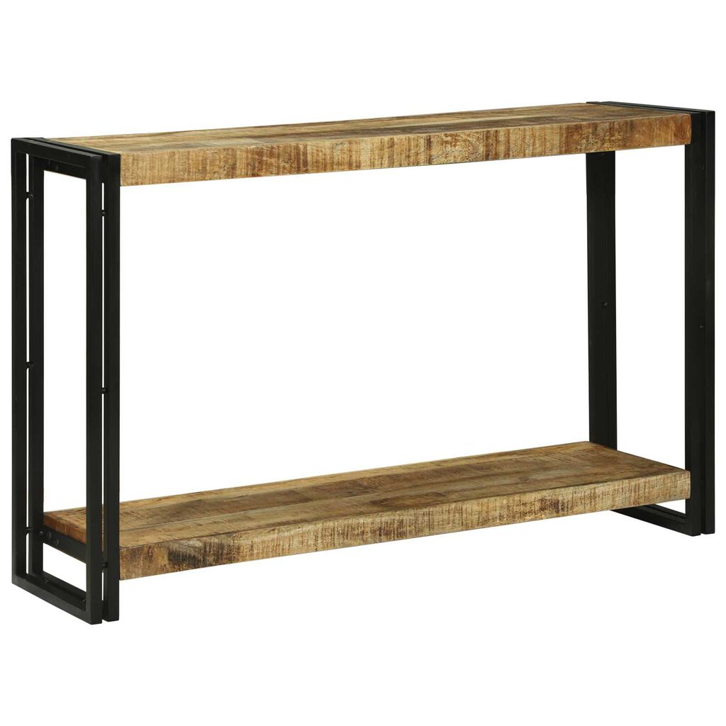 vidaXL Τραπέζι κονσόλας 120x33x75 εκ Μασίφ Ξύλο Μάνγκο