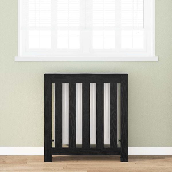 vidaXL Καπάκι Καλοριφέρ Μαύρη Οξυά 78 x 20 x 82 cm