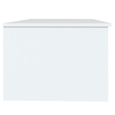 vidaXL Τραπεζάκι Σαλονιού Λευκό 102 x 50 x 36 εκ. Επεξεργασμένο Ξύλο