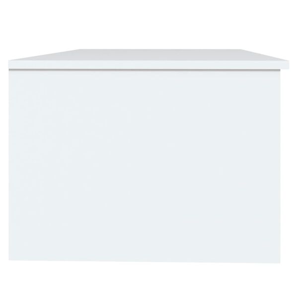 vidaXL Τραπεζάκι Σαλονιού Λευκό 102 x 50 x 36 εκ. Επεξεργασμένο Ξύλο