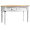 vidaXL End Table CORONA &Lambda;&epsilon;&upsilon;&kappa;ό 115 x 46 x 73 &epsilon;&kappa; &Sigma;&tau;&epsilon;&rho;&epsilon;ά &xi;&upsilon;&lambda;&epsilon;ί&alpha; &pi;&epsilon;ύ&kappa;&omicron;&upsilon;