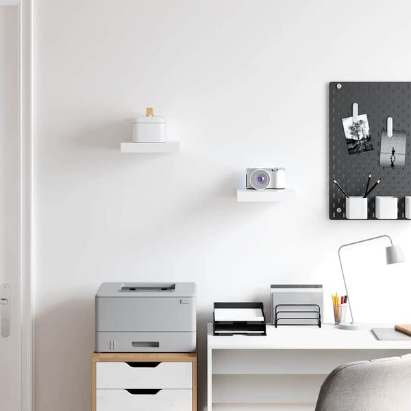 vidaXL &Rho;ά&phi;&iota;&alpha; &Tau;&omicron;ί&chi;&omicron;&upsilon; 2 &tau;&epsilon;&mu;. Ά&sigma;&pi;&rho;&alpha; 23x23,5x3,8 &epsilon;&kappa;. MDF