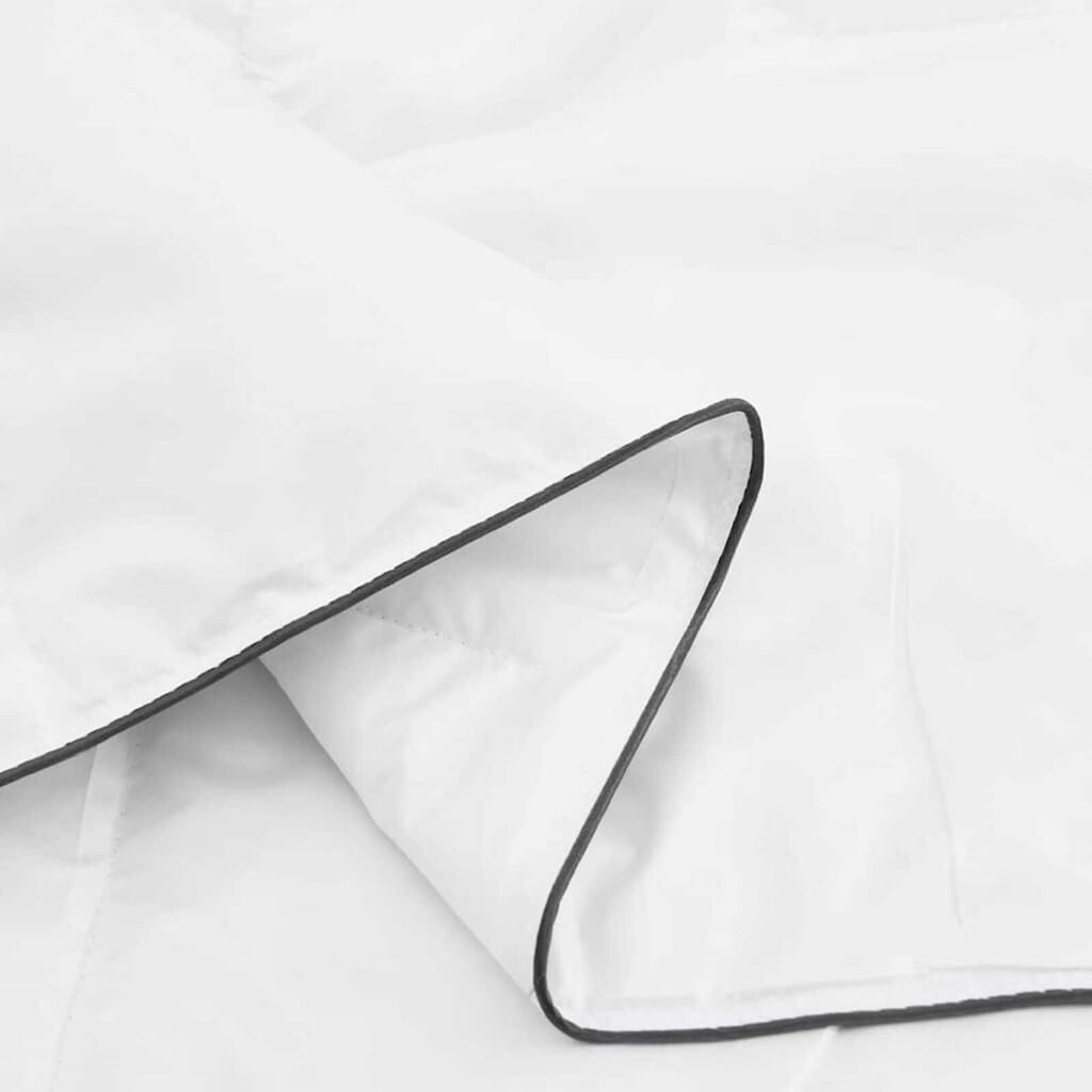 vidaXL Σετ Παπλωμάτων με μαξιλάρι 2 pcs Λευκό 140 x 200 cm Πούπουλο