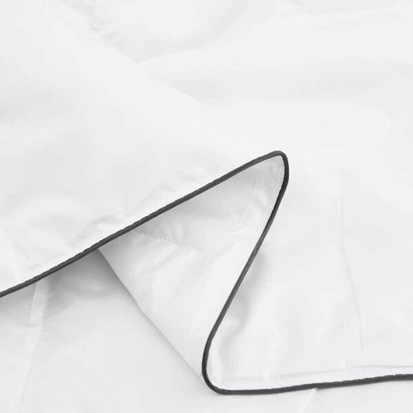 vidaXL Σετ Παπλωμάτων με μαξιλάρι 2 pcs Λευκό 140 x 200 cm Πούπουλο