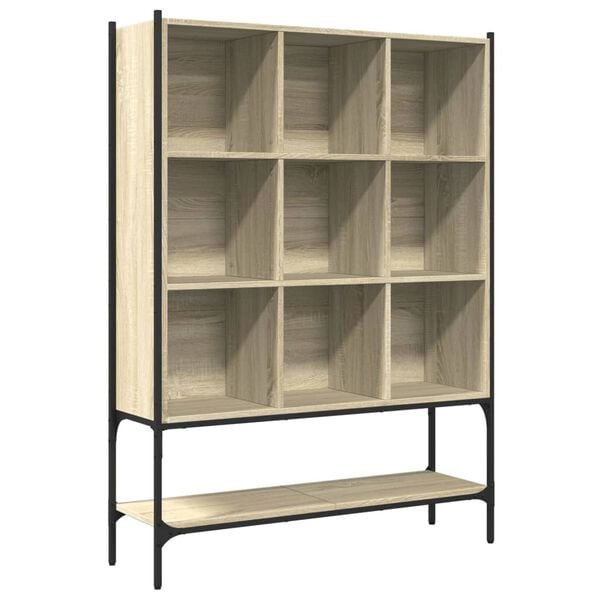 vidaXL Βιβλιοθήκη Sonoma Δρυς 102x30x141,5 εκ. από Επεξεργασμένο Ξύλο