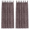vidaXL &Beta;&epsilon;&lambda;&omicron;ύ&delta;&iota;&nu;&epsilon;&sigmaf; &Kappa;&omicron;&upsilon;&rho;&tau;ί&nu;&epsilon;&sigmaf; 2 pcs &Kappa;&alpha;&phi;έ 260 x 140 &epsilon;&kappa;. &Beta;&epsilon;&lambda;&omicron;ύ&delta;&omicron;