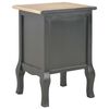 vidaXL Κομοδίνο Μαύρο 35 x 30 x 49 εκ. από MDF