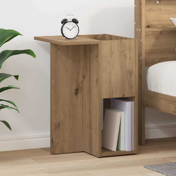 vidaXL End Table Artisan Oak 35 x 40 x 55 &epsilon;&kappa;. &Epsilon;&pi;&epsilon;&xi;&epsilon;&rho;&gamma;&alpha;&sigma;&mu;έ&nu;&omicron; &xi;ύ&lambda;&omicron;