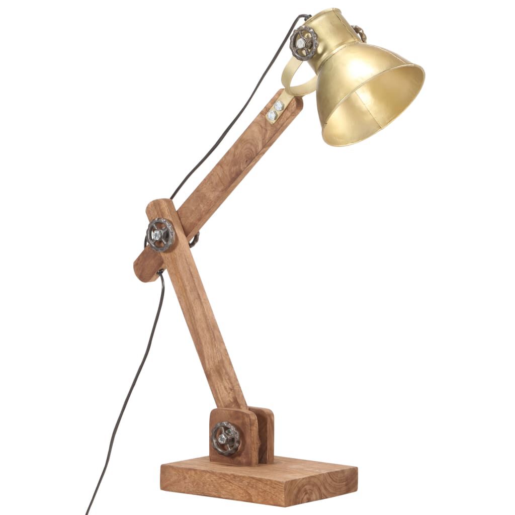 vidaXL Φωτιστικό Επιτραπέζιο Industrial Στρ. 25 W Χάλκ. 58x18x90εκ Ε27