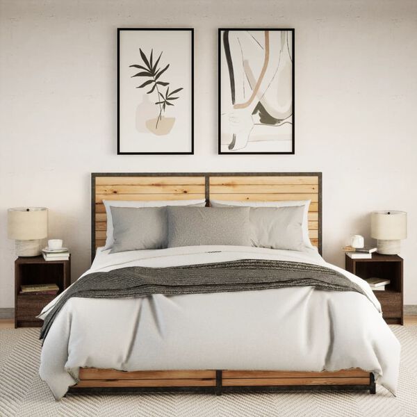 vidaXL &Kappa;&omicron;&mu;&omicron;&delta;ί&nu;&alpha; &mu;&epsilon; &Phi;ώ&tau;&alpha; LED 2 &tau;&epsilon;&mu;. &Kappa;&alpha;&phi;έ &Delta;&rho;&upsilon;&sigmaf; &alpha;&pi;ό &Epsilon;&pi;&epsilon;&xi;&epsilon;&rho;&gamma;&alpha;&sigma;&mu;έ&nu;&omicron; &Xi;ύ&lambda;&omicron;