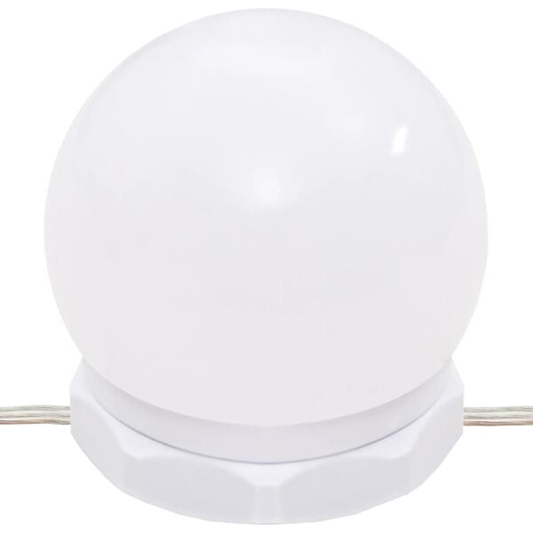vidaXL Έπιπλο Καθρέπτη με LED Sonoma Δρυς 90x31,5x62 εκ.