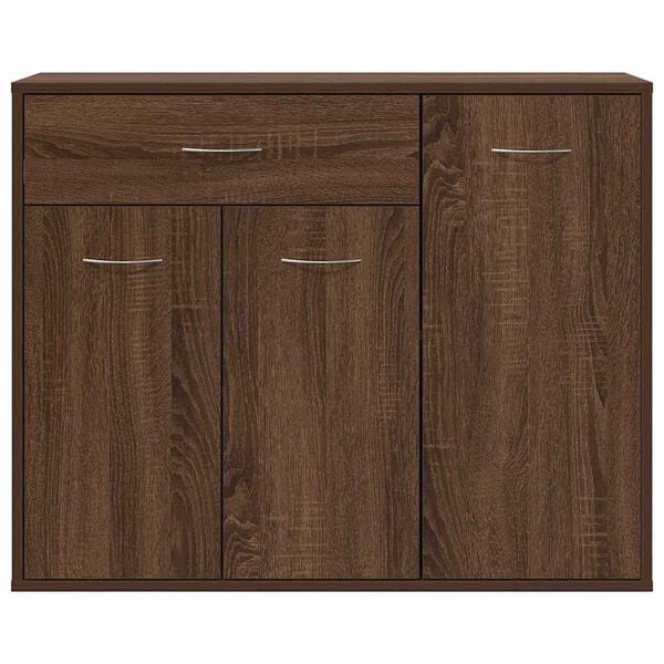 vidaXL Μπουφές Καφέ Δρυς 88 x 30 x 70 εκ. από Επεξεργασμένο Ξύλο