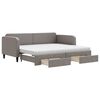 vidaXL &Kappa;&alpha;&nu;&alpha;&pi;έ&sigmaf; &Kappa;&rho;&epsilon;&beta;ά&tau;&iota; &Sigma;&upsilon;&rho;ό&mu;&epsilon;&nu;&omicron;&sigmaf; Taupe 90x200 &epsilon;&kappa;. Ύ&phi;&alpha;&sigma;&mu;&alpha; & &Sigma;&upsilon;&rho;&tau;ά&rho;&iota;&alpha;