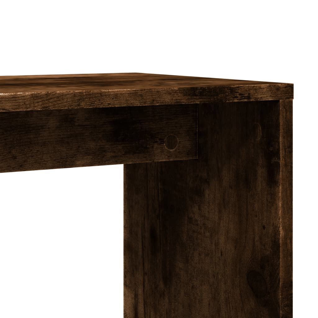 vidaXL Βοηθητικό Τραπέζι Καπνιστή Δρυς 50x30x50 εκ. Επεξεργασμένο Ξύλο