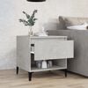 vidaXL Βοηθητικό Τραπέζι Γκρι Σκυροδ. 50x46x35 εκ. Επεξεργασμένο Ξύλο