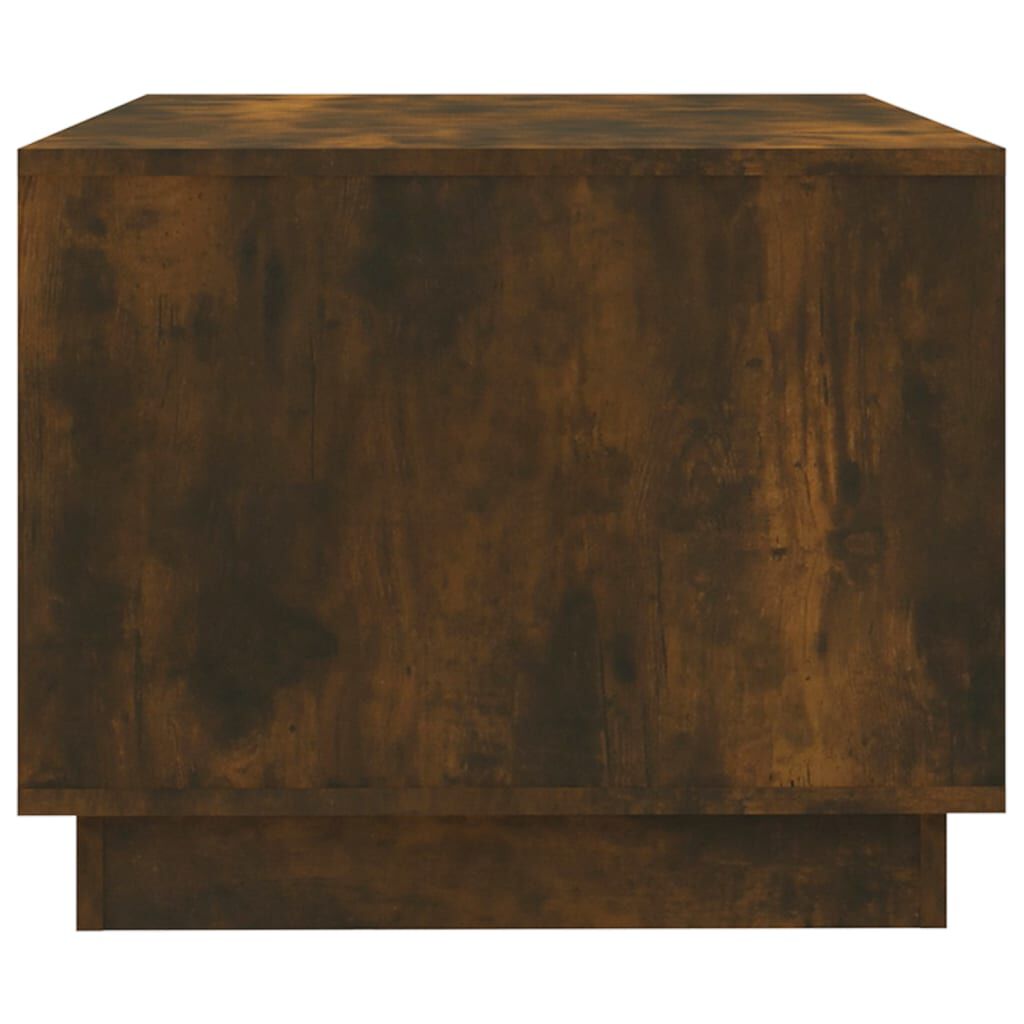 vidaXL Τραπεζάκι Σαλονιού Καπνιστή Δρυς 102,5x55x44 εκ. Επεξ. Ξύλο