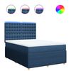 vidaXL &Kappa;&rho;&epsilon;&beta;ά&tau;&iota; Boxspring &mu;&epsilon; &Sigma;&tau;&rho;ώ&mu;&alpha; &Mu;&pi;&lambda;&epsilon; 140x190 &epsilon;&kappa;. &Upsilon;&phi;&alpha;&sigma;&mu;ά&tau;&iota;&nu;&omicron;