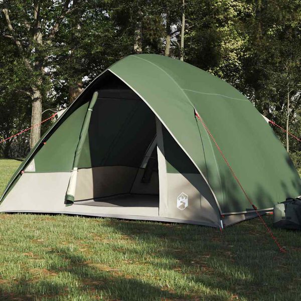 vidaXL &Sigma;&kappa;&eta;&nu;ή Camping &mu;&epsilon; &sigma;&tau;έ&gamma;&eta; &Pi;&rho;ά&sigma;&iota;&nu;&omicron; 275 x 230 x 140 &epsilon;&kappa;. &tau;&alpha;&phi;&tau;ά&sigmaf;