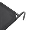 vidaXL Ανυψωμένο κρεβάτι σκύλου μαύρο 90x50x20 cm ύφασμα Οξφόρδης