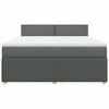 vidaXL &Kappa;&rho;&epsilon;&beta;ά&tau;&iota; Boxspring &mu;&epsilon; &Sigma;&tau;&rho;ώ&mu;&alpha; &Sigma;&kappa;&omicron;ύ&rho;&omicron; &Gamma;&kappa;&rho;&iota; 180x200 &epsilon;&kappa; &Upsilon;&phi;&alpha;&sigma;&mu;ά&tau;&iota;&nu;