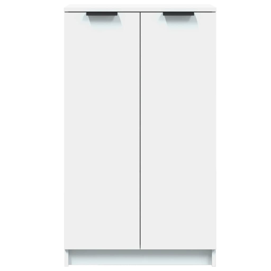 vidaXL Παπουτσοθήκη Λευκή 59x35x100 εκ. από Επεξεργασμένο Ξύλο