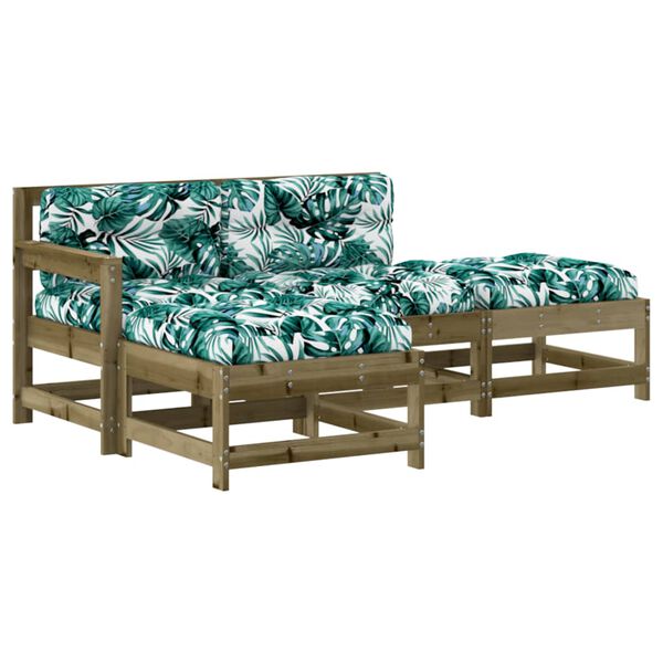 vidaXL &Sigma;&alpha;&lambda;ό&nu;&iota; &Kappa;ή&pi;&omicron;&upsilon; &Sigma;&epsilon;&tau; 4 &tau;&epsilon;&mu; &mu;&epsilon; &Mu;&alpha;&xi;&iota;&lambda;ά&rho;&iota;&alpha; &alpha;&pi;ό &Epsilon;&mu;&pi;&omicron;&tau;&iota;&sigma;&mu;έ&nu;&omicron; &Xi;ύ&lambda;&omicron; &Pi;&epsilon;ύ&kappa;&omicron;&upsilon;