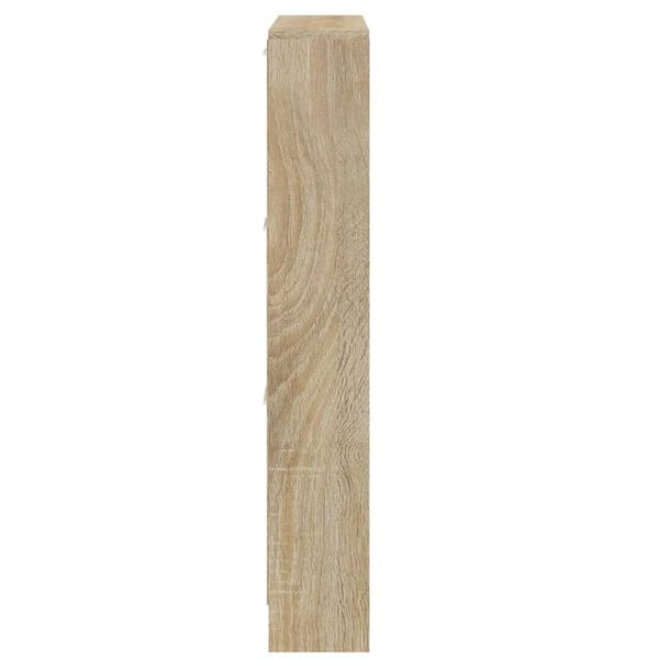 vidaXL Παπουτσοθήκη Χρώμα Δρυός 59x17x108 εκ. από Επεξεργασμένο Ξύλο