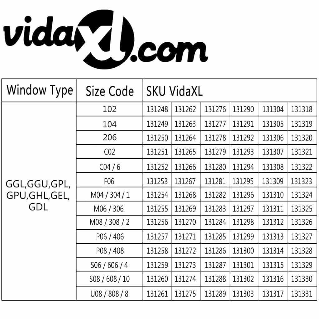 vidaXL Στόρι Ρόλερ Συσκότισης (Blackout) Λευκό 104