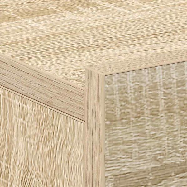 vidaXL Κομοδίνα Κρεμαστά 2 τεμ. Sonoma Δρυς 40x30x15εκ. από Επεξ. Ξύλο