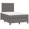 vidaXL &Kappa;&rho;&epsilon;&beta;ά&tau;&iota; Boxspring &mu;&epsilon; &Sigma;&tau;&rho;ώ&mu;&alpha; &Gamma;&kappa;&rho;&iota; 120x190&epsilon;&kappa;. &alpha;&pi;ό &Sigma;&upsilon;&nu;&theta;&epsilon;&tau;&iota;&kappa;ό &Delta;έ&rho;&mu;&alpha;