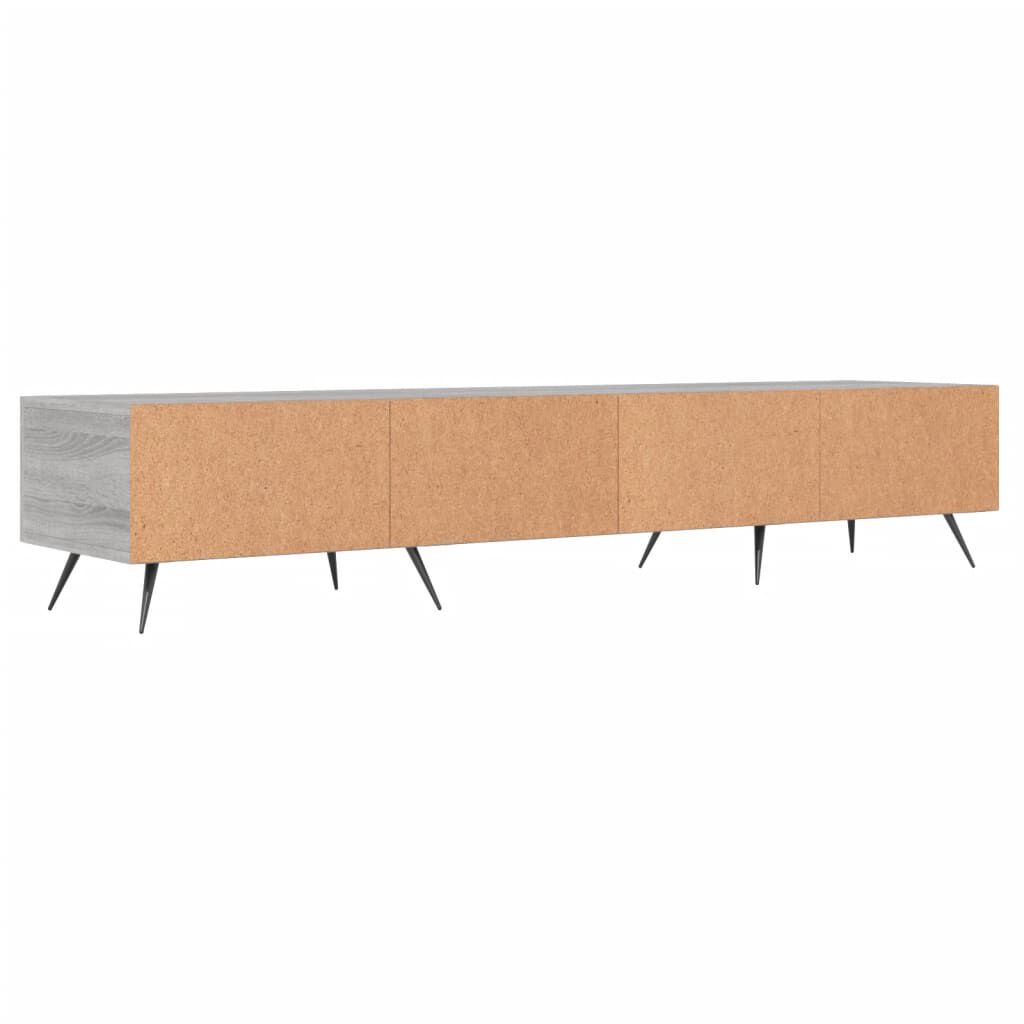 vidaXL Έπιπλο Τηλεόρασης Γκρι Sonoma 150 x 36 x 30 εκ. Επεξεργ. Ξύλο