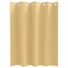 vidaXL Κουρτίνες με κουρτίνες 2 pcs Μπεζ 140x140cm Πολυεστέρας