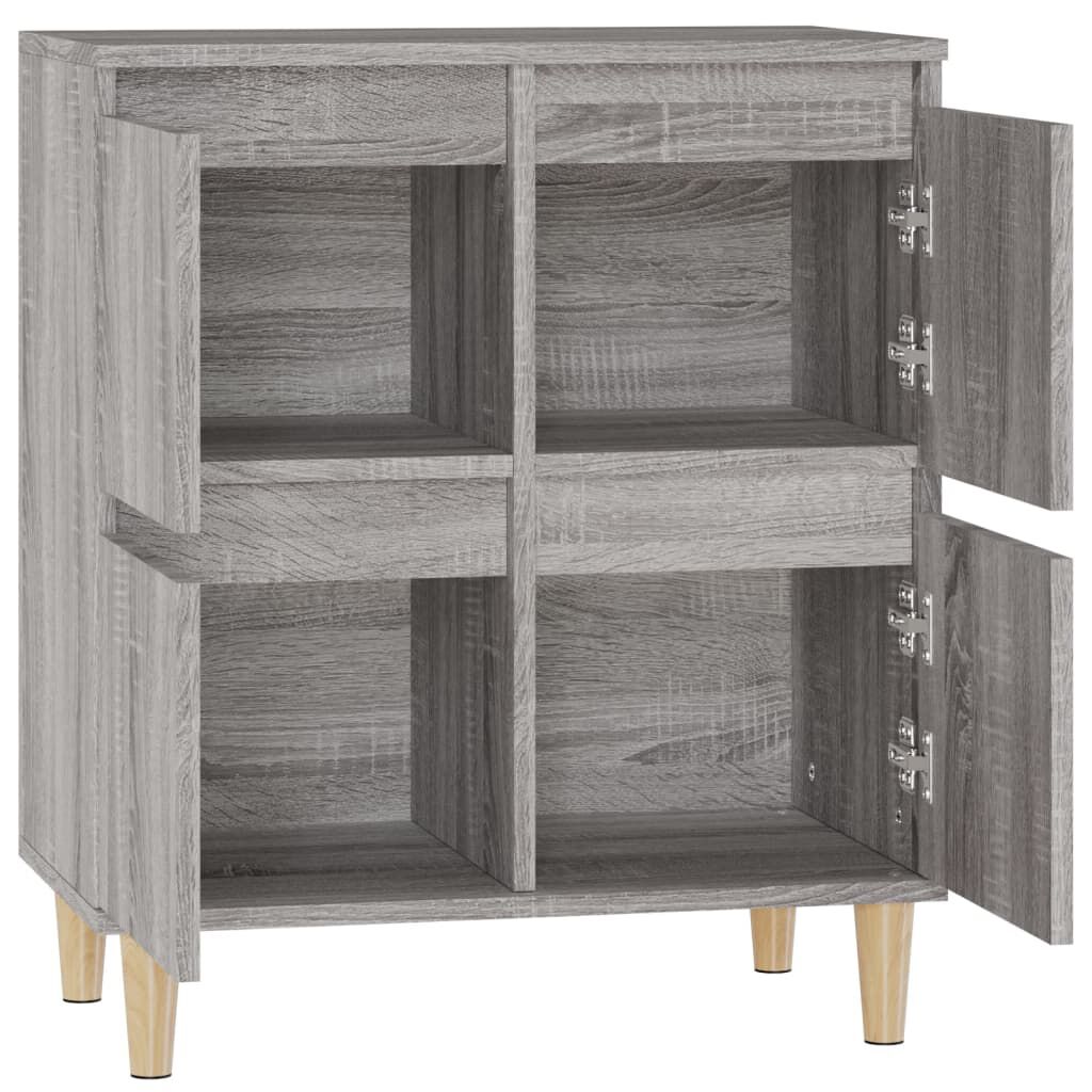 vidaXL Ντουλάπι Γκρι Sonoma 60x35x70 εκ. από Επεξεργασμένο Ξύλο