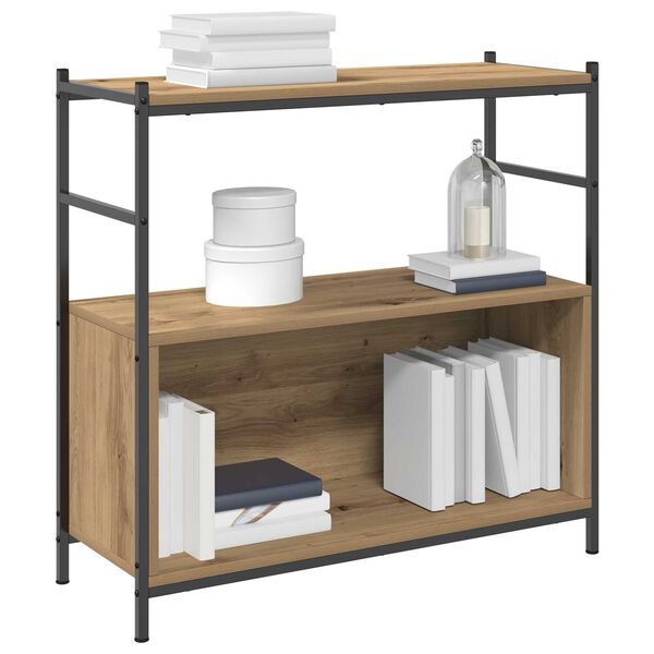 vidaXL Βιβλιοθήκη Artisian Δρυς 80x30x78,5 εκ. Επεξεργασμένο ξύλο