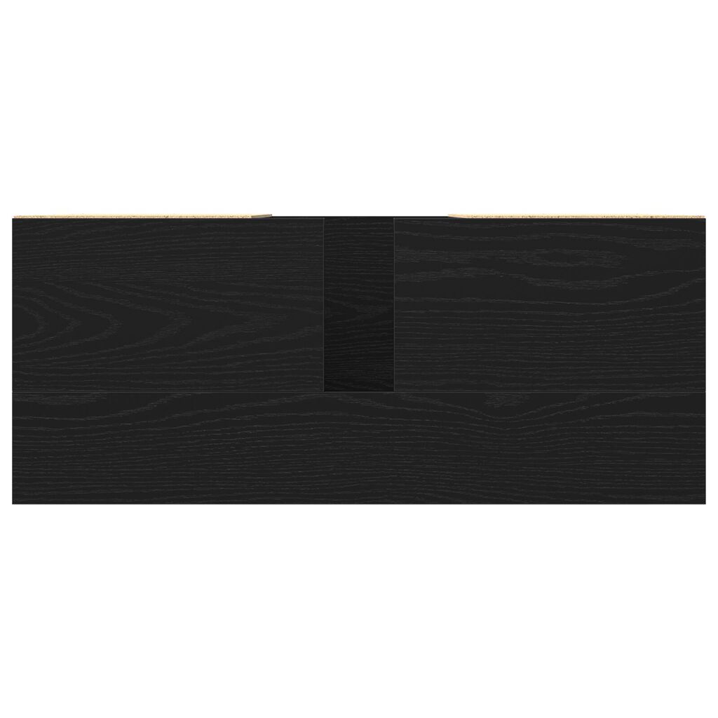 vidaXL Ντουλάπι μπαταρίας Μαύρη Δρυς 80x33x60 εκ Επεξεργασμένο Ξύλο