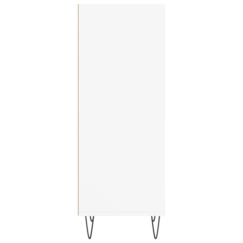 vidaXL Ντουλάπι Λευκό 34,5x32,5x90 εκ. Επεξεργασμένο Ξύλο