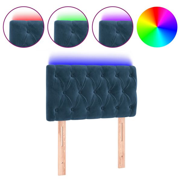 vidaXL &Kappa;&epsilon;&phi;&alpha;&lambda;ά&rho;&iota; &Kappa;&rho;&epsilon;&beta;&alpha;&tau;&iota;&omicron;ύ LED &Sigma;&kappa;&omicron;ύ&rho;&omicron; &Mu;&pi;&lambda;&epsilon; 80x7x78/88 &epsilon;&kappa;. &Beta;&epsilon;&lambda;&omicron;ύ&delta;&iota;&nu;&omicron;