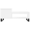 vidaXL Τραπεζάκι Σαλονιού Λευκό 100x50x45 εκ. Επεξεργασμένο Ξύλο