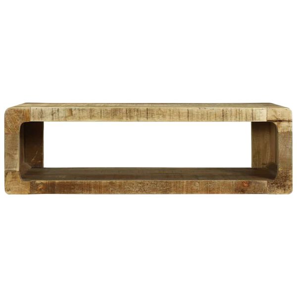 vidaXL Ντουλάπι Τηλεόρασης με ράφι Καφέ Μασίφ ξύλο μάνγκο