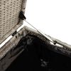 vidaXL κουτί αποθήκευσης κήπου ανοιχτό γκρι 110x50x58 cm Poly Rattan