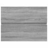 vidaXL Ντουλάπι Νιπτήρα Γκρι Sonoma 60x38,5x45 εκ. Επεξεργασμένο Ξύλο